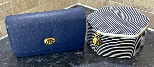 Christian dior pochette blu - cd,
